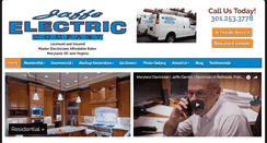 Desktop Screenshot of jaffeelectric.com